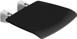 DIANA C100 Wandklappsitz schwarz Ausladung 400 mm, schwarz
