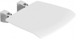 DIANA C100 Wandklappsitz weiß Ausladung 400 mm, weiß