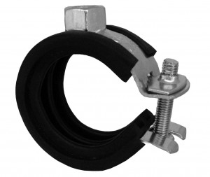 DITECH Gelenkrohrschelle-Neu 40-43mm 1 1/4' M8 m Schallsch. DIN 4109