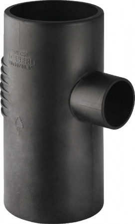 GEBERIT-db20-Einfach-Abzweig DN 100/70 mm, AD 110/75 mm, 88,5°