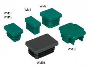 BIS Schienenendstopfen aus Kunststoff für 30 x 15 mm Profil (WM1)