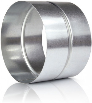Spiralfalz-Steckmuffe für Formteile DN 150