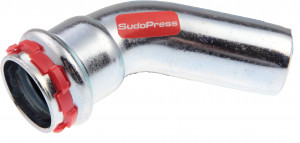 SudoPress C-Stahl Bogen 15MM I/A 45° VCC 040