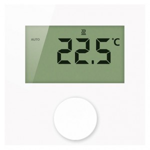 Ditech Raumthermostat mit Digitalanzeige mit weißer Ausführung