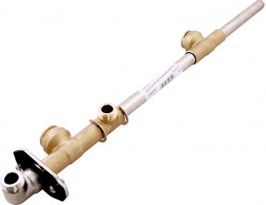 WOLF Drehdurchführung komplett für Brennwertthermen 201302799