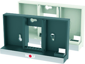 WOLF Regelungssytem Wandsockel für Bedienmodul BM-2 als Fernbedienung 1731129