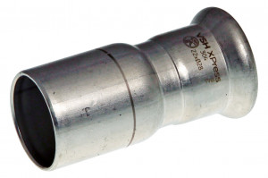 XPress Edelstahl 304 Reduziernippel 18 x 15 mm XPress Edelstahl 304 Reduziernippel 18 x 15 mm