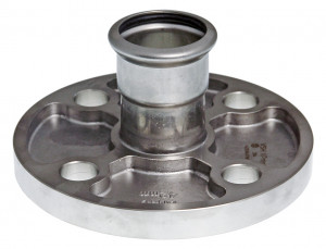 XPress Edelstahl 304 ÜG-Flansch 35 mm x DN32, PN 10/16 XPress Edelstahl 304 ÜG-Flansch 35 mm x DN32, PN 10/16