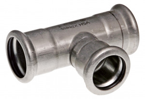 XPress Edelstahl 304 T-Stück 15 mm XPress Edelstahl 304 T-Stück 15 mm