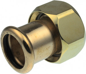 XPress Rotguss Verschraubung 15 mm x 3/4" IG Modell XPCU 359