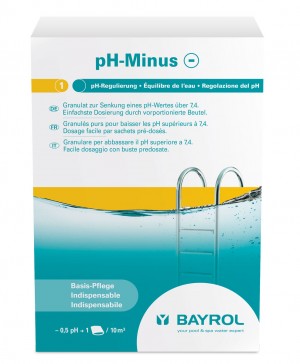 BAYROL pH-Minus Granulat 2 kg (4x500g Beutel)
