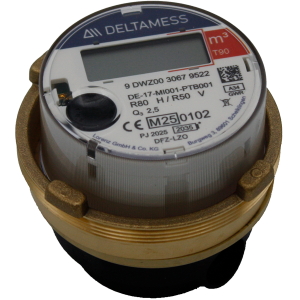 DELTAMESS / DITECH Messkapsel AMS T90 kalt/warm smart i OMS Q3 2.5 m³/h Allmess DT2855