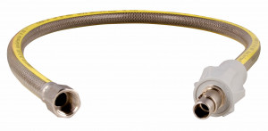 DITECH Allgassicherheitsschlauch Edelstahl DN 15 x 500 mm