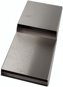 MELTEM Fassadenabschluss Edelstahlschote M-WRG-ES/SD, inkl. Befestigung 200039, 5150