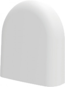 PLUGGIT iconVent Außenblende DN 160 weiß, werkzeuglose Mont. für 160/170/200 ICV160-EAB