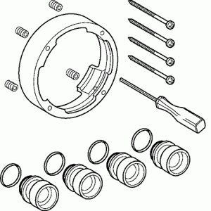 Hansa Verlängerung 20 mm für Unterputz-Körper