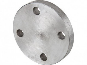 Blindflansch DIN schwarz DN 100, Lk 180 mm, 8-loch 2527, PN 16