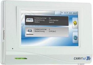 TA CAN-Monitor CAN-MTX2 weiß, 01/CAN-MTx2-WT