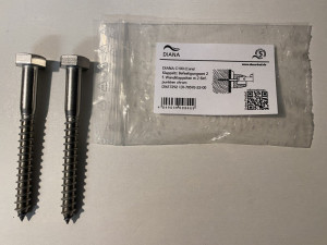 DIANA C100 Klappsitz Befestigungsset 2 Set2