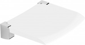 DIANA S100 Duschklappsitz weiße Sitzfläche