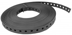 DITECH Lochband 19/6mm10m Stahl verzinkt kunststoffbesch.