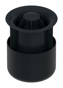 DITECH/TECE 2-stufiger Membran-Geruchsversch. für Abläufe DN100, Höhe 117mm