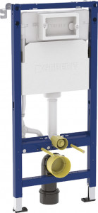 Geberit DuofixBasic Element für Wand-WC, 112 cm, mit Delta UP-Spülkasten 12 cm