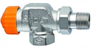 Heimeier Thermostatventil Eclipse 3/8" Axialform