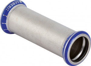 Mapress Edelstahl Schiebemuffe 76,1 mm