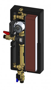 Frischwasserstation KMFO, 45-27 Liter/Min. mit HE-Pumpe, Thermoeinsatz +65°C