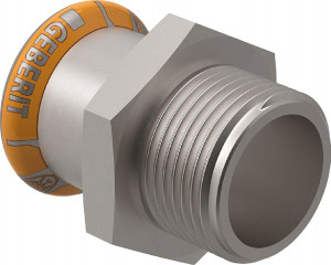 Geberit Mapress Therm Übergang 88,9 x 3" Aussengewinde