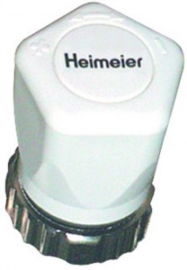 Heimeier Handregulierkappe / Handrad mit Rändelmutter