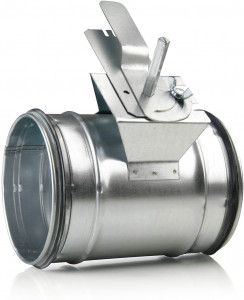 Spiralfalz Kombi-Drosselklappe mit Dichtung DN 250