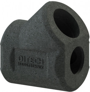 Universaldämmschale DN40 für Schrägsitzventile und KFR Ventile