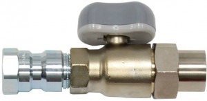 VAILLANT Gaskugelhahn Durchgang Rp 1", mit Brandschutzeinrichtung 300849