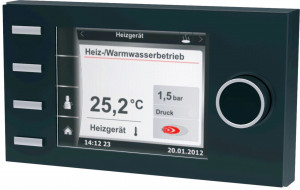 WOLF Bedienmodul BM-2 inklusive Außenfühler schwarz, für Regelungssystem WRS 2745304