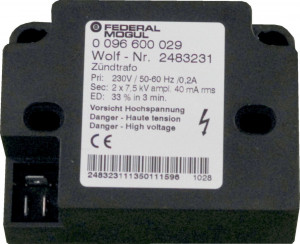 WOLF Zündtrafo ÖLV für COB 248323199