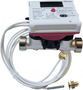 ALLMESS Wärmezähler Integral-V UltraLite Pro qp2,5-20-130 TF5,2-1,6m 90C,  566823001706HA