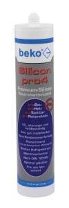 Beko Silicon pro4 Premium 310 ml Farbe silbergrau