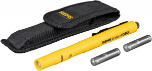 REMS elektr. Leckagedetektor Detect GS3 inkl. Tasche,2 Batterien 1,5v 611003R