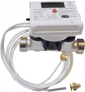Allmess Integral-V UltaLite Pro Verschraubungswärmezähler 1", qp 2,5, Eichung 2025, DT580820