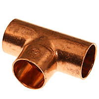 10x Kupferfitting T-Stück 10 mm 5130 Kupfer Fitting Lötfitting copper fitting CU 