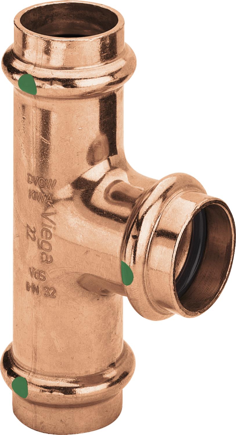 Profipress T-Stück 22 x 22 x 18 mm Modell 2418